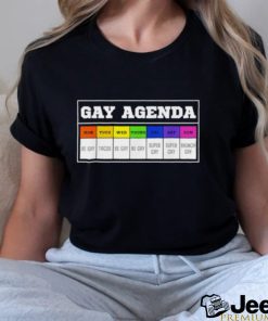 Gay agenda shirt