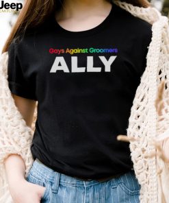 Gays against groomers ally T shirt