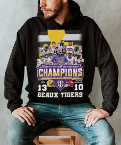 Geaux Tigers LSU Tigers 2022 Second Saturday In November Champions Score Shirt