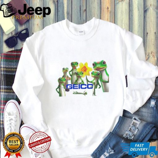 Geico insurance gecko lizard shirt