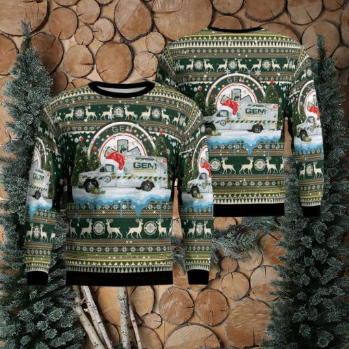 Gem Mobile Health, Lakewood, New Jersey Christmas Aop Ugly Sweater 3D Gift For Men And Women