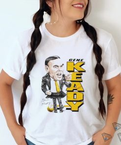 Gene Keady NCAA basketball coach caricature signature shirt