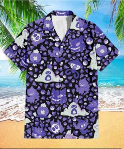 Gengar Ghost Hawaiian Shirt