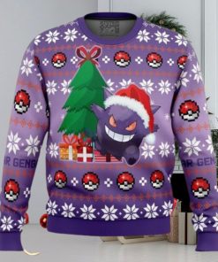 Gengar Ugly Christmas Sweater