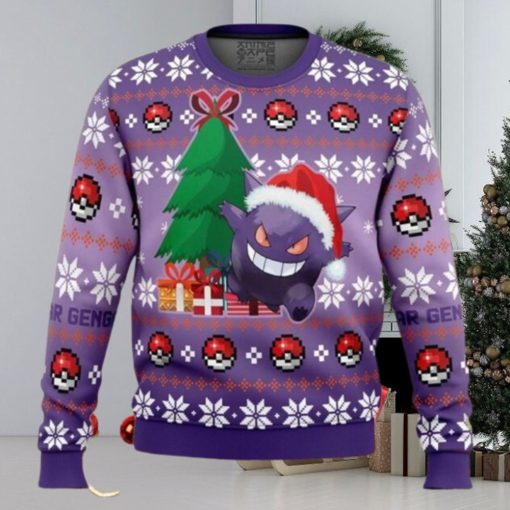 Gengar Ugly Christmas Sweater