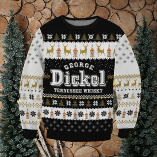 George Dickel Christmas Ugly Sweater Gift For Men And Women