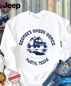 George’s Wagon Works Austin Texas logo shirt