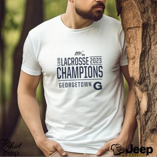 Georgetown Hoyas 2023 Big East Men’s Lacrosse Champions Shirt