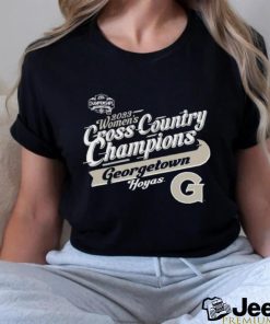 Georgetown Hoyas 2023 Big East Women’s Cross Country Champions T Shirt