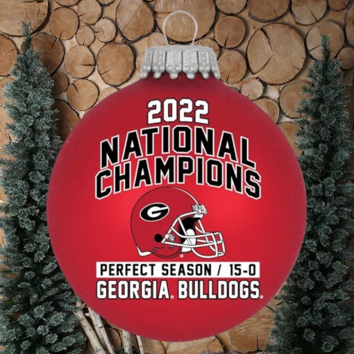 Georgia Bulldogs 2022 National Championship Officially Licensed Ornament