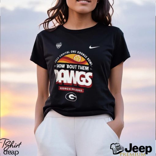 Georgia Bulldogs 2023 Capital One Orange Bowl How Bout Them Dawgs Classic T Shirt