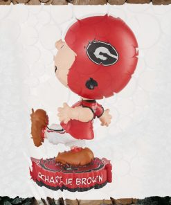 Georgia Bulldogs Charlie Brown Peanuts Bighead Bobblehead Ornament