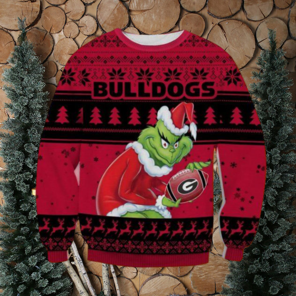 Mens ugly christmas hot sale sweater grinch