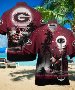Georgia Bulldogs NCAA 3D Printed Hawaiian Shirt For Men Women