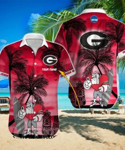 Georgia Bulldogs NCAA Full Printing Classic Hawaiian Button Shirt