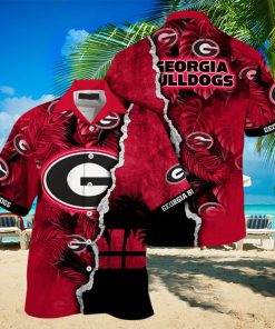 Georgia Bulldogs NCAA Hawaiian Shirt Custom July Aloha Shirt