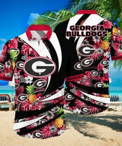 Georgia Bulldogs NCAA Hawaiian Shirt Surfing Aloha Shirt