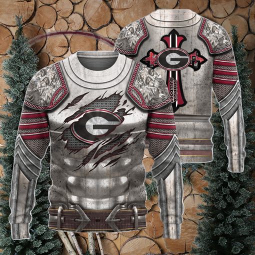 Georgia Bulldogs NCAA New Style Knitted Christmas Sweater For Fans