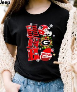 Georgia Bulldogs NCAA ho ho ho Christmas shirt