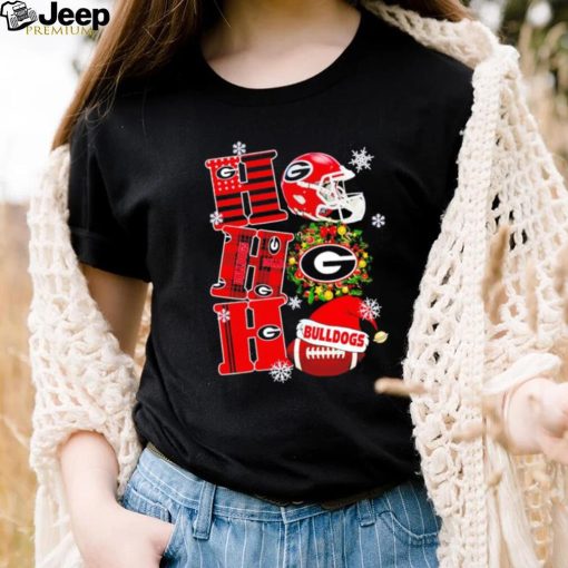 Georgia Bulldogs NCAA ho ho ho Christmas shirt