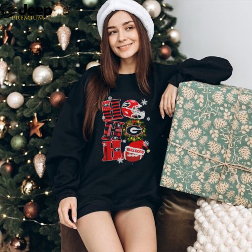 Georgia Bulldogs Ncaa Ho Ho Ho Christmas Shirt