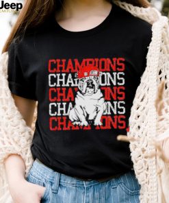 Georgia Bulldogs Sec Champions Shirt