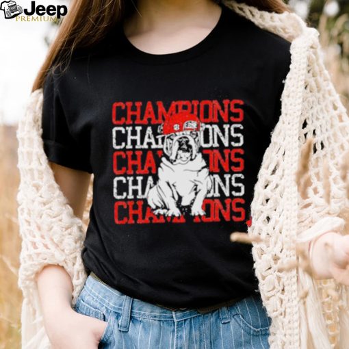 Georgia Bulldogs Sec Champions Shirt