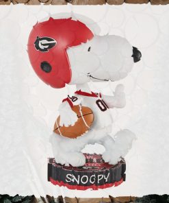 Georgia Bulldogs Snoopy Peanuts Bighead Bobblehead Ornament