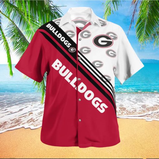 Georgia Bulldogs Standard Paradise Collar 3D Hawaiian Shirt Best For Fans Beach Gift For Men And Women