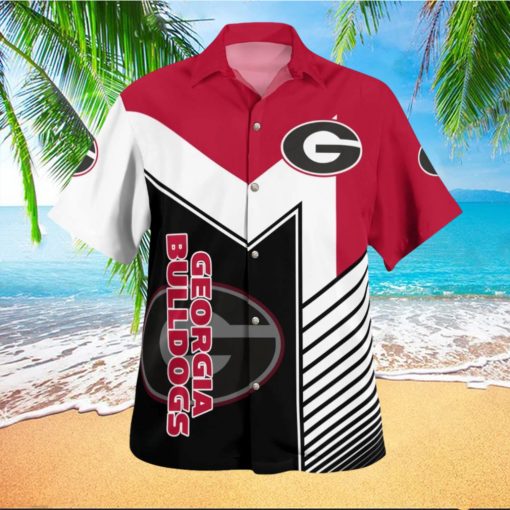 Georgia Bulldogs Standard Pocket 3D Hawaiian Shirt Best For Fans Beach Gift For Men And Women