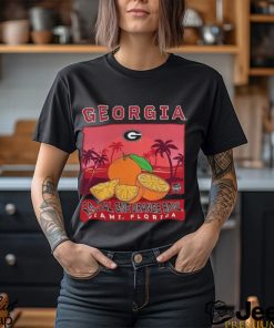 Georgia Bulldogs T Shirt Capital One Orange Bowl shirt