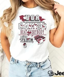 Georgia Bulldogs UGA Dawgs Beat Everybody Sanford Stadium Shirt