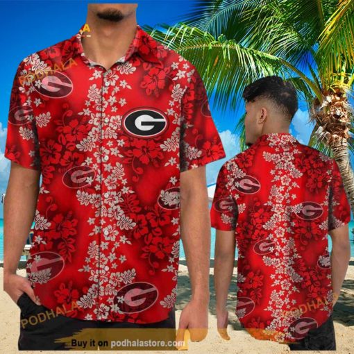 Georgia Bulldogs UGA Hawaiian Shirt