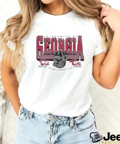 Georgia Bulldogs UGA Wavy Mascot T Shirt