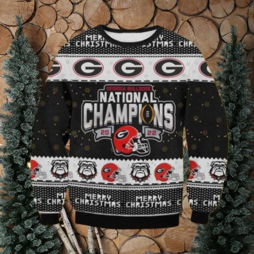 Georgia Champions Christmas Ugly Sweater Gift For Men And Women