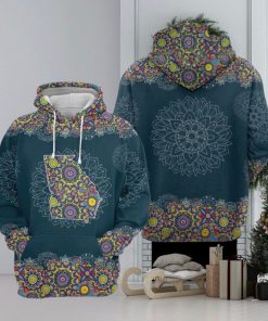 Georgia Mandala 3D Printed Hoodie