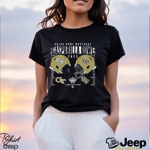 Georgia Tech Yellow Jackets Vs UCF Knights Union Home Mortgage Gasparilla Bowl 2023 Raymond James Stadium Shirt