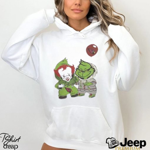 Georgie And Grinch Arizona Cardinals Shirt