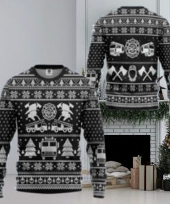 Get Festive With Our Firefighter Ugly Christmas Sweater – 3D All Over Print