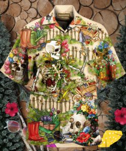 Get Here Gardening Saved Me From Being A Pornstar Now Im Just A Gardener Hawaiian Shirt