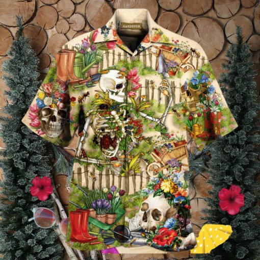 Get Here Gardening Saved Me From Being A Pornstar Now Im Just A Gardener Hawaiian Shirt