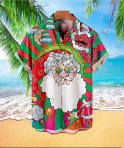 Get High With Santa Claus Hawaiian Shirt