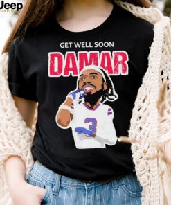 Get Well Soon Damar Hamlin Caricature Shirt