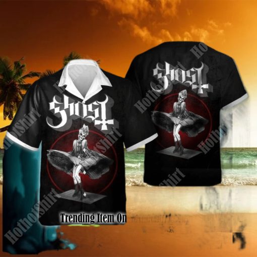 Ghost Band Marilyn Monroe Hawaiian Shirt