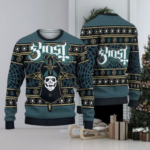 Ghost Band Ugly Christmas Sweater