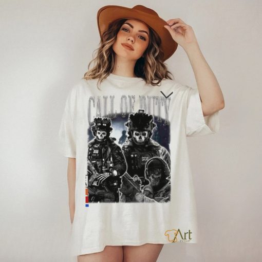 Ghost Call Of Duty Vintage Retro Bootleg Shirt