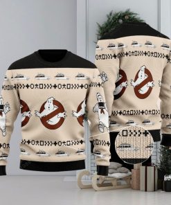 Ghostbusters Happy Halloween Ugly Christmas Sweater AOP For Men And Women