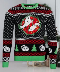 Ghostbusters LED Light Up Ugly Christmas Sweater