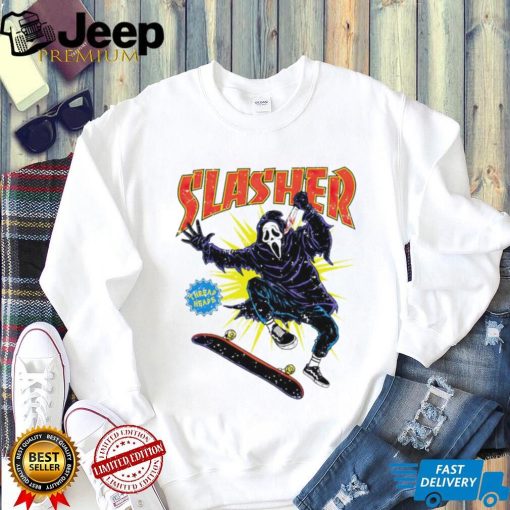 Ghostface Slasher thread heads shirt