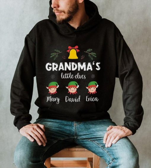 Gigi Christmas Shirts, Grandma Little Elves T shirt